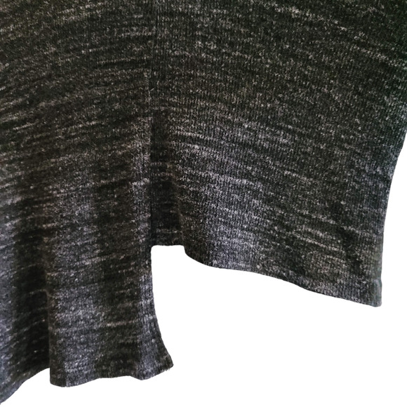 LNA Revolve Heather Gray Uneven Asymmetrical Hem Knit Top Women's Size XS - Picture 8 of 12